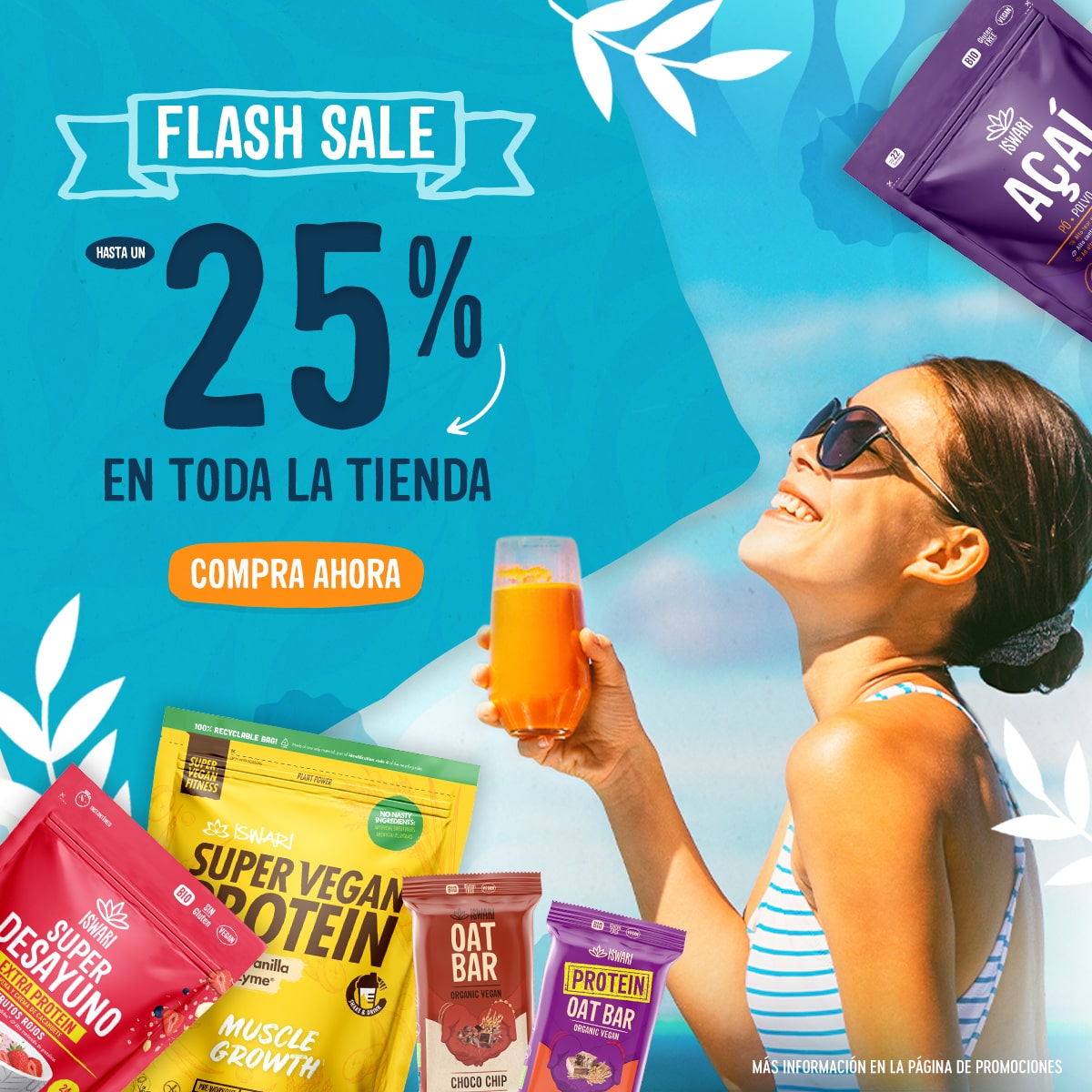 Flash Sale! Hasta un -25% en Exclusivos Online